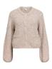 OBJSAGGIA RE L/S KNIT CARDIGAN NOOS humus