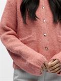 OBJSAGGIA RE L/S KNIT CARDIGAN NOOS lantana