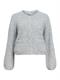 OBJSAGGIA RE L/S KNIT CARDIGAN NOOS medium grey melange