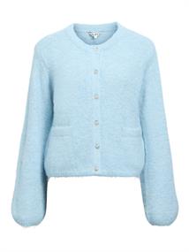 OBJSAGGIA RE L/S KNIT CARDIGAN NOOS winter sky