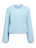 OBJSAGGIA RE L/S KNIT CARDIGAN NOOS winter sky