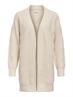 OBJSALLY L/S RE KNIT CARDIGAN NOOS humus