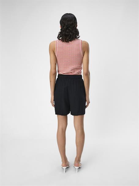 OBJSANNE HW WIDE SHORTS NOOS black