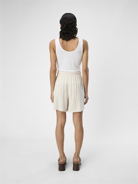 OBJSANNE HW WIDE SHORTS NOOS sandshell