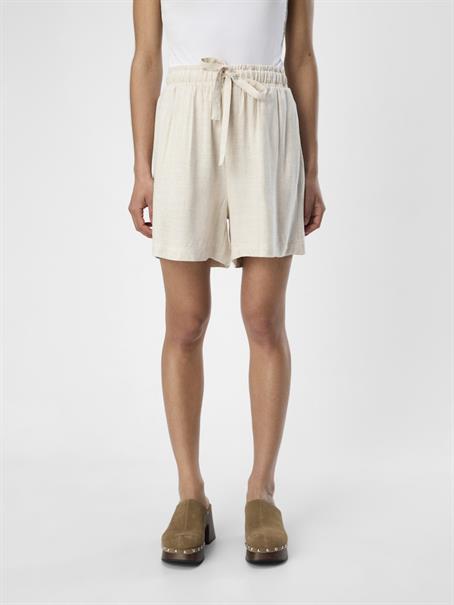 OBJSANNE HW WIDE SHORTS NOOS sandshell