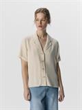 OBJSANNE S/S RE SHIRT NOOS sandshell