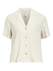 OBJSANNE S/S RE SHIRT NOOS sandshell