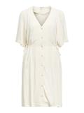 OBJSANNE S/S RE SHORT DRESS 145 ND sandshell