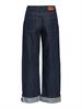 OBJSAVA CRYSTAL MW WIDE ANKLE JEANS 136 dark blue denim