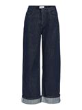 OBJSAVA CRYSTAL MW WIDE ANKLE JEANS 136 dark blue denim