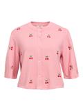 OBJTHESS 3/4 SLEEVE CARDIGAN NOOS rose elegance