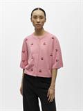 OBJTHESS 3/4 SLEEVE CARDIGAN NOOS rose elegance