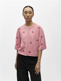 OBJTHESS 3/4 SLEEVE CARDIGAN NOOS rose elegance