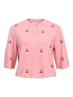 OBJTHESS 3/4 SLEEVE CARDIGAN NOOS rose elegance