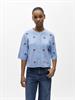 OBJTHESS 3/4 SLEEVE CARDIGAN NOOS serenity
