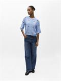 OBJTHESS 3/4 SLEEVE CARDIGAN NOOS serenity