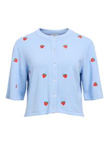 OBJTHESS 3/4 SLEEVE CARDIGAN NOOS serenity