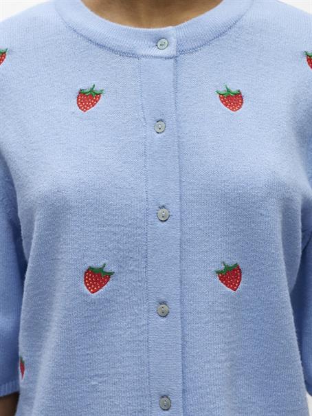 OBJTHESS 3/4 SLEEVE CARDIGAN NOOS serenity