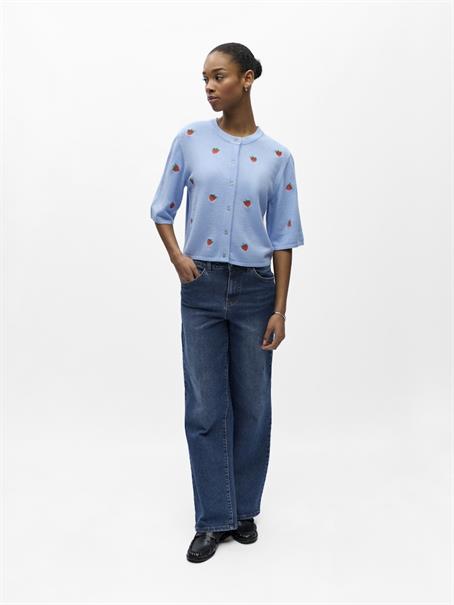 OBJTHESS 3/4 SLEEVE CARDIGAN NOOS serenity