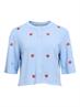 OBJTHESS 3/4 SLEEVE CARDIGAN NOOS serenity