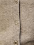 OBJTHESS L/S SHORT CARDIGAN NOOS desert taupe