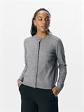 OBJTHESS L/S SHORT CARDIGAN NOOS medium grey melange