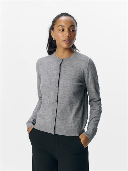 objthess-l-s-short-cardigan-noos-medium-grey-melange