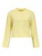 OBJTHESS L/S WIDE SLEEVE PULLOVER E DIV lemon meringue