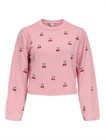 OBJTHESS L/S WIDE SLEEVE PULLOVER E DIV rose elegance