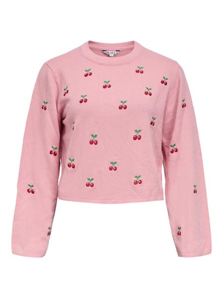 OBJTHESS L/S WIDE SLEEVE PULLOVER E DIV rose elegance