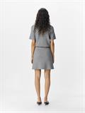 OBJVIOLA MW RE SHORT KNIT SKIRT NOOS medium grey melange