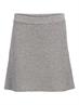 OBJVIOLA MW RE SHORT KNIT SKIRT NOOS medium grey melange