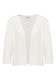 Offene 3/4-Arm Jacke im Ajour-Look vanilla white