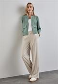 Offene Jacke seafoam green