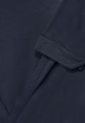 Offene Shirtjacke deep blue
