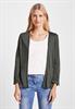 Offene Shirtjacke easy khaki
