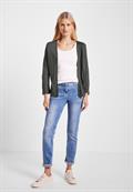 Offene Shirtjacke easy khaki