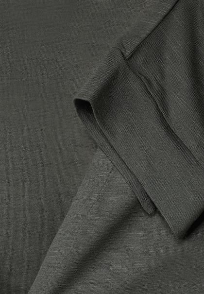 Offene Shirtjacke easy khaki