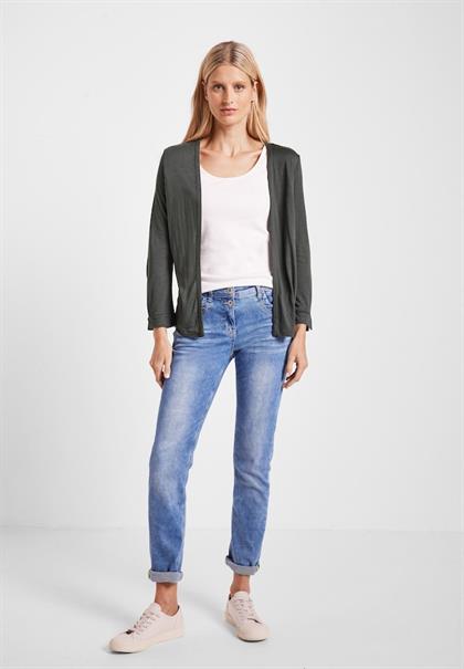 Offene Shirtjacke easy khaki