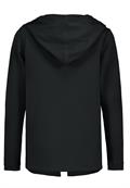offene Sweatjacke black