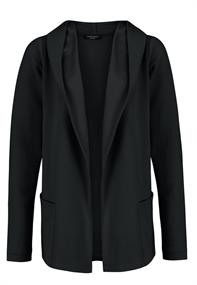 offene Sweatjacke black