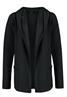 offene Sweatjacke black