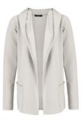 offene Sweatjacke light sand