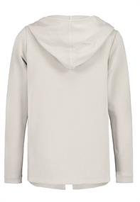 offene Sweatjacke light sand