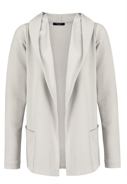 offene Sweatjacke light sand