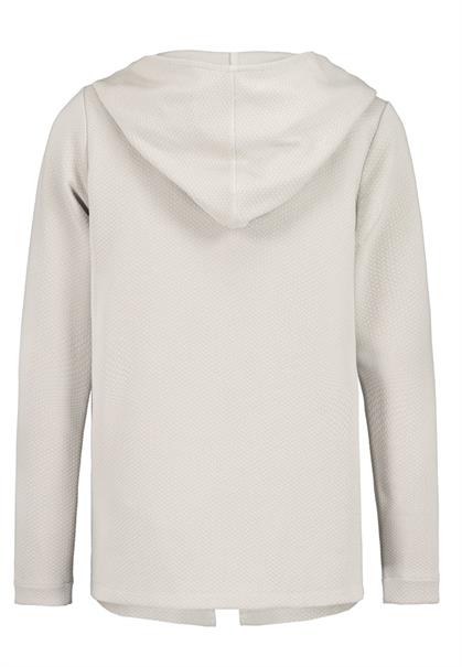 offene Sweatjacke light sand
