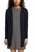 Offener Cardigan aus 100% Bio-Baumwolle navy