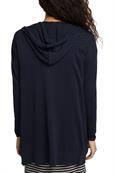 Offener Cardigan aus 100% Bio-Baumwolle navy