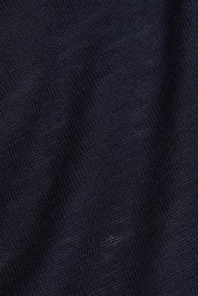 Offener Cardigan aus 100% Bio-Baumwolle navy