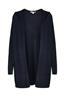 Offener Cardigan aus 100% Bio-Baumwolle navy